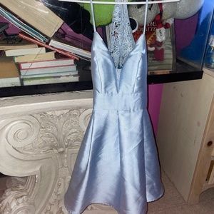 Very beautiful baby blue cocktail dress